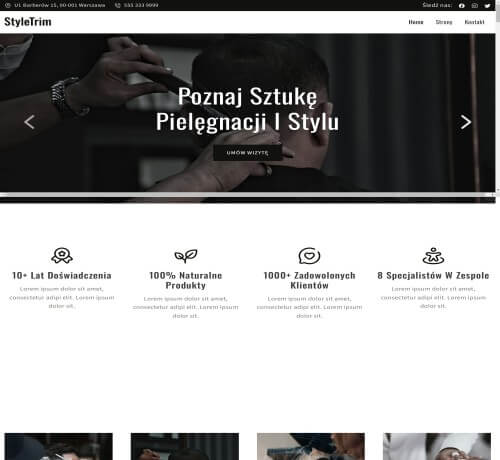 Szablon dla restauracji