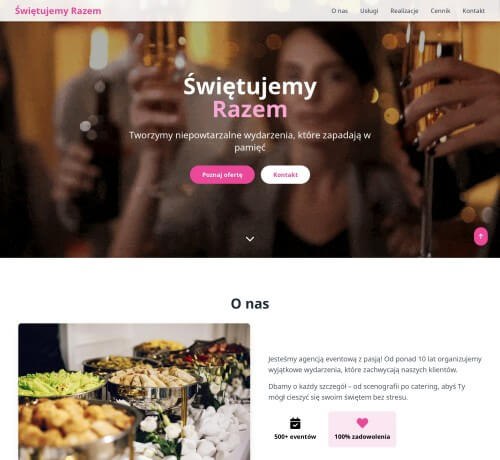 Szablon dla usług samochodowych